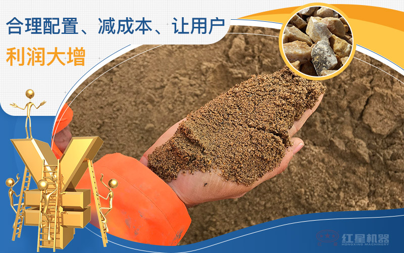 建筑用砂配置的機(jī)制沙石設(shè)備一套多少錢，附現(xiàn)場(chǎng)案例視頻